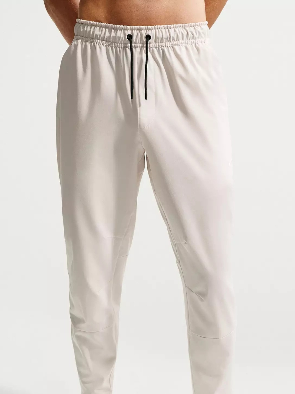 Nike Men's Cream Drawstring Joggers